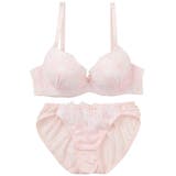 【EFカップ】パステルフラワープリント3/4モールドカップブラ&ショーツ | palissee | 詳細画像15