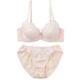 【EFカップ】パステルフラワープリント3/4モールドカップブラ&ショーツ | palissee | 詳細画像16