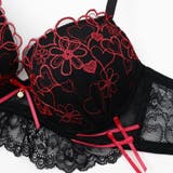 【EFカップ】ビターハートレーシィ3/4モールドカップブラ&ショーツ | palissee | 詳細画像4