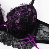 【EFカップ】ビターハートレーシィ3/4モールドカップブラ&ショーツ | palissee | 詳細画像5