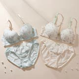 アンティークプリント3/4モールドカップブラ&ショーツ | palissee | 詳細画像12