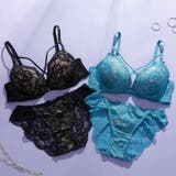 レーシィクロスコード３/４モールドカップブラ＆ショーツ | palissee | 詳細画像12 