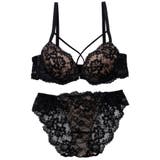 【EFカップ】レーシィクロスコード3/4モールドカップブラ&ショーツ | palissee | 詳細画像11