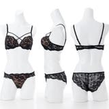 【EFカップ】レーシィクロスコード3/4モールドカップブラ&ショーツ | palissee | 詳細画像3