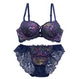 【EFカップ】ルミナスシャドウブルーム３/４モールドカップブラ＆ショーツ | palissee | 詳細画像10 