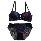 【EFカップ】ルミナスシャドウブルーム３/４モールドカップブラ＆ショーツ | palissee | 詳細画像11 