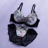 パープル | ローズヴィーナス3/4モールドカップブラ&ショーツ | palissee