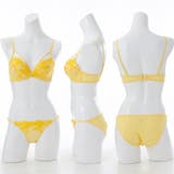 レディアントフラワーレース３/４モールドカップブラ＆ショーツ | palissee | 詳細画像2 