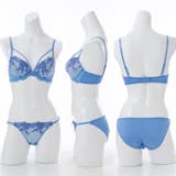 【EFカップ】レディアントフラワーレース３/４モールドカップブラ＆ショーツ | palissee | 詳細画像3 