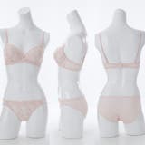 【EFカップ】プチローズ刺繍３/４モールドカップブラ＆ショーツ | palissee | 詳細画像2 