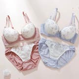 ミスティフルール３/４モールドカップブラ＆ショーツ | palissee | 詳細画像12 