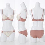 ミスティフルール３/４モールドカップブラ＆ショーツ | palissee | 詳細画像2 