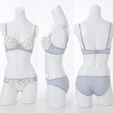 ミスティフルール３/４モールドカップブラ＆ショーツ | palissee | 詳細画像3 