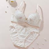 アイボリー | 【EFカップ】ワンダーランドミニット3/4モールドカップブラ&ショーツ | palissee