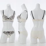 クラシカルメロディ３/４モールドカップブラ＆ショーツ | palissee | 詳細画像2 