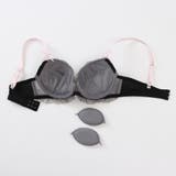 バイカラーリボン刺繍3/4モールドカップブラ&ひもショーツ | palissee | 詳細画像7