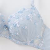 プチフラワー刺繍３/４モールドカップブラ＆ショーツ | palissee | 詳細画像5 