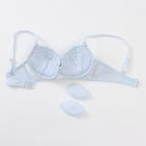 プチフラワー刺繍３/４モールドカップブラ＆ショーツ | palissee | 詳細画像7 