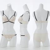 【EFカップ】モノトーンコード3/4モールドカップブラ&ショーツ | palissee | 詳細画像2