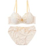 パピヨンフラワー3/4モールドカップブラ&ショーツ | palissee | 詳細画像11