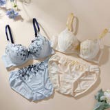 パピヨンフラワー3/4モールドカップブラ&ショーツ | palissee | 詳細画像2