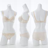 パピヨンフラワー3/4モールドカップブラ&ショーツ | palissee | 詳細画像3