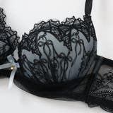 Ribbon nocturne３/４モールドカップブラ＆ショーツ | palissee | 詳細画像6 
