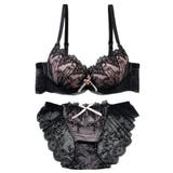 【EFカップ】Ribbon nocturne３/４モールドカップブラ＆ショーツ | palissee | 詳細画像11 