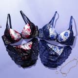 【EFカップ】ローズプリント３/４モールドカップブラ＆ショーツ | palissee | 詳細画像2 