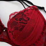 【EFカップ】バッククロスレース３/４モールドカップブラ＆ショーツ | palissee | 詳細画像9 