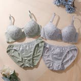 【EFカップ】ブルーミングフラワー3/4モールドカップブラ&ショーツ | palissee | 詳細画像2