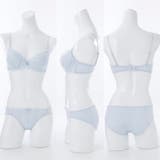 シャイニーフラワー 3/4モールドカップブラ&ショーツ | palissee | 詳細画像4