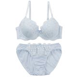 【EFカップ】シャイニーフラワー 3/4モールドカップブラ&ショーツ | palissee | 詳細画像12