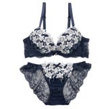 【脇高】ムーンライトフラワー 脇高ブラ&バックレースショーツ A | palissee | 詳細画像11