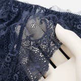 【脇高】 ムーンライトフラワー 脇高ブラ&Tバックショーツ E F | palissee | 詳細画像9