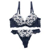 【脇高】 ムーンライトフラワー 脇高ブラ&Tバックショーツ E F | palissee | 詳細画像11