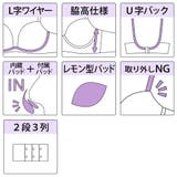 【脇高】ノワール・シフォン 脇高ブラ&Tバックレースショーツ【A~Fカップ】 | palissee | 詳細画像9