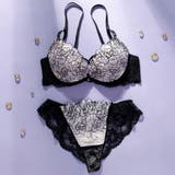ピンク | 【A65～F75】クロスアイリスブラ＆ハーフバックレースショーツ | palissee