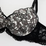 【A65～F75】クロスアイリスブラ＆ハーフバックレースショーツ | palissee | 詳細画像7 