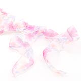 水彩花柄×大花チュールレース３/４カップブラ＆ショーツ | palissee | 詳細画像11 