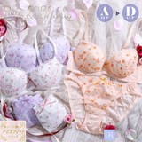 multi petit flower 3/4カップブラ&ショーツ | palissee | 詳細画像1