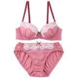【EFカップ】ふんわりガーリーシフォン3/4カップブラ&ショーツ | palissee | 詳細画像3