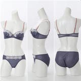 【EFカップ】ふんわりガーリーシフォン3/4カップブラ&ショーツ | palissee | 詳細画像6