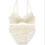 【EFカップ】アンティークローズ3/4カップブラ&ショーツ  | palissee | 詳細画像4