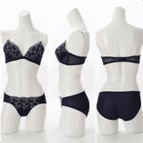 【脇高】ボタニカルリーフ 3/4カップブラ&ショーツ | palissee | 詳細画像8