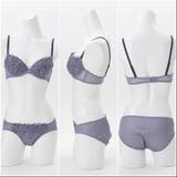 【EFカップ】大花ラメチュール 3/4カップブラ&ショーツ | palissee | 詳細画像7