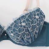 【EFカップ】大花ラメチュール 3/4カップブラ&ショーツ | palissee | 詳細画像11