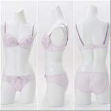 ふんわりフラワーレース 3/4カップブラ&ショーツ | palissee | 詳細画像8