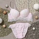 ピンク | Flare Veil Garden ３/４カップブラ＆ショーツ  | palissee