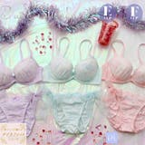 【EFカップ】パステルオーロラレース３/４カップブラ＆ショーツ  | palissee | 詳細画像1 